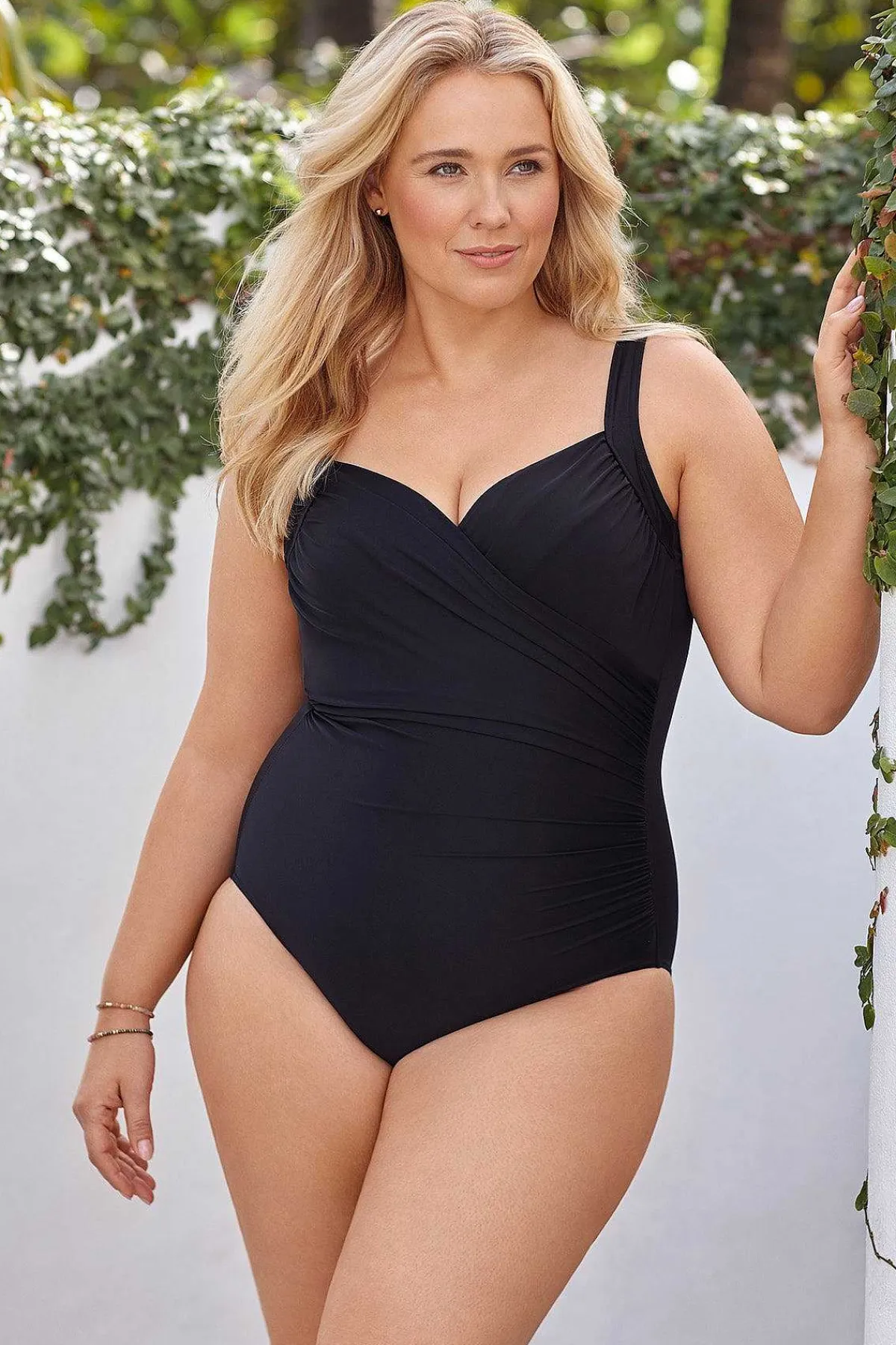 Vrouwen Miraclesuit Een Stuk|Grote Maat Sanibel Zwempak Uit Een Stuk