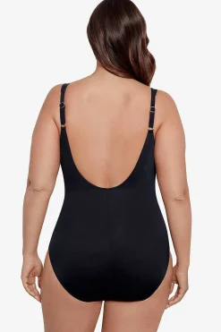 Vrouwen Miraclesuit Een Stuk|Grote Maat Sanibel Zwempak Uit Een Stuk