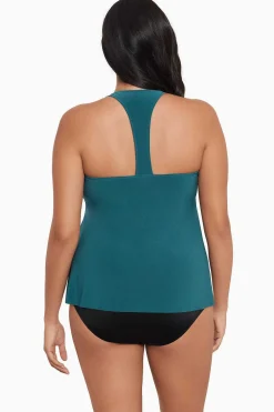 Vrouwen Miraclesuit Tankini-Topjes|Grote Maat Taylor Tankinitop