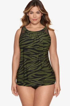 Vrouwen Miraclesuit Tankini-Topjes|Grote Maten Seabra Ursula Tankinitop