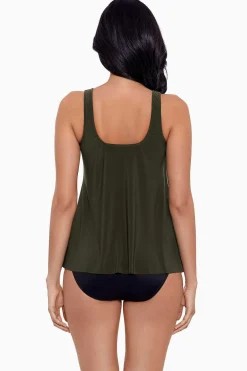 Vrouwen Miraclesuit Tankini-Topjes|Illusionisten Ursula Tankini Top Dd-Cup