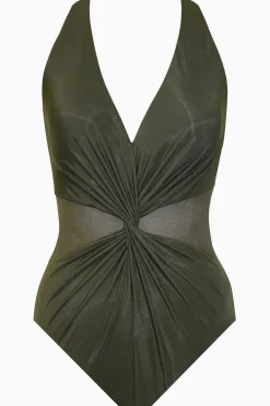 Vrouwen Miraclesuit Een Stuk|Illusionisten Wrapture Eendelig Badpak