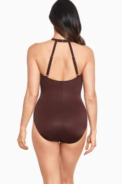 Vrouwen Miraclesuit Een Stuk|Illusionisten Wrapture Eendelig Badpak