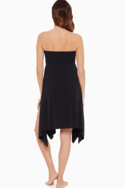 Vrouwen Miraclesuit Cover-Ups|Jersey Zakdoek Converteerbare Rokjurk Swim Cover Up