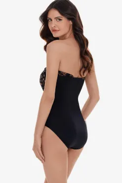 Vrouwen Miraclesuit Bandeau|La Paz Godin Badpak Uit Een Stuk