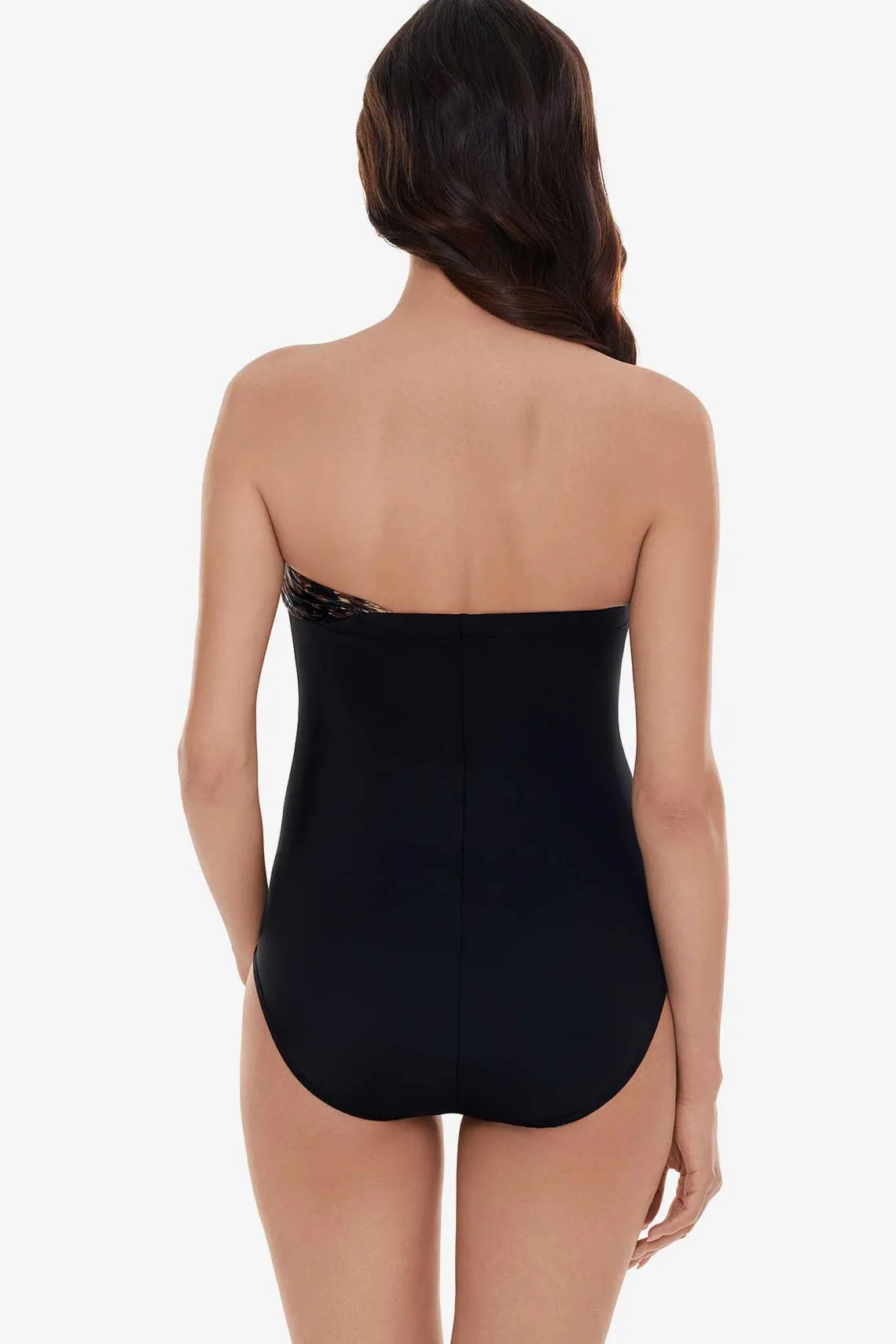 Vrouwen Miraclesuit Bandeau|La Paz Godin Badpak Uit Een Stuk