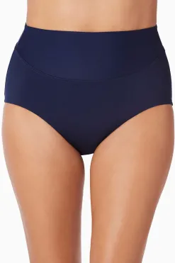 Vrouwen Miraclesuit Zwembroeken|Martini Zwembroek Met Hoge Taille