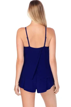 Vrouwen Miraclesuit Zwemjurk|Mila Eendelig Romperbadpak