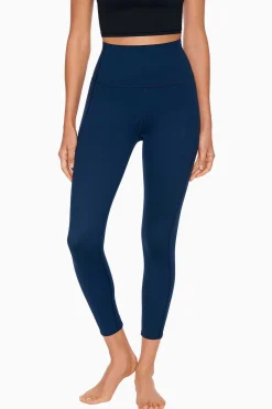 Vrouwen Miraclesuit Stevig|Miracle Jeans® Navy Stitch Tummy Control Prestatie-Legging