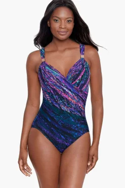 Vrouwen Miraclesuit Een Stuk|Mood Ring Siren Badpak Uit Een Stuk