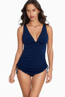 Vrouwen Miraclesuit Tankini-Topjes|Morningstar Dani Tankinitop Met Ruches