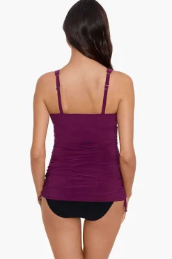 Vrouwen Miraclesuit Tankini-Topjes|Morningstar Dani Tankinitop Met Ruches