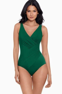 Vrouwen Miraclesuit Een Stuk|Must Haves Oceanus Eendelig Badpak Ddd-Cup