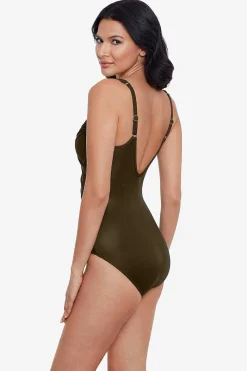 Vrouwen Miraclesuit Een Stuk|Nieuw Sensations Madero Eendelig Badpak Dd-Cup