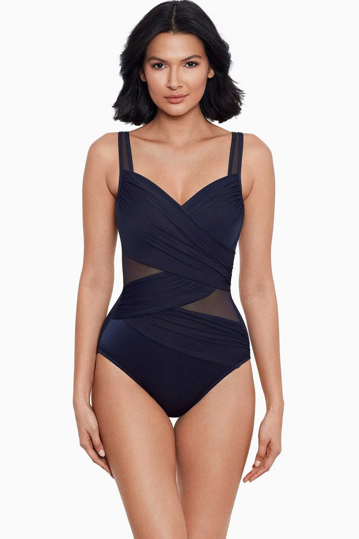 Vrouwen Miraclesuit Een Stuk|Nieuw Sensations Madero Eendelig Badpak Dd-Cup