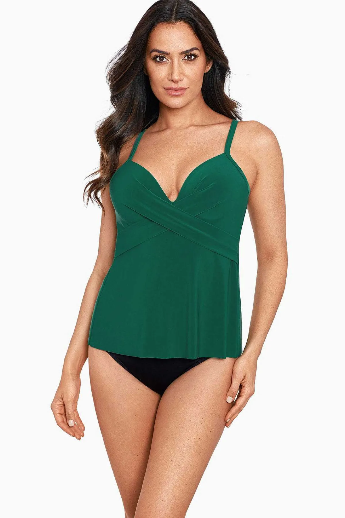 Vrouwen Miraclesuit Tankini-Topjes|Oerdegelijke Allura Tankinitop