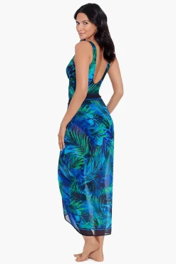 Vrouwen Miraclesuit Cover-Ups|Palm Reeder Sjaal Pareo Swim Cover Up