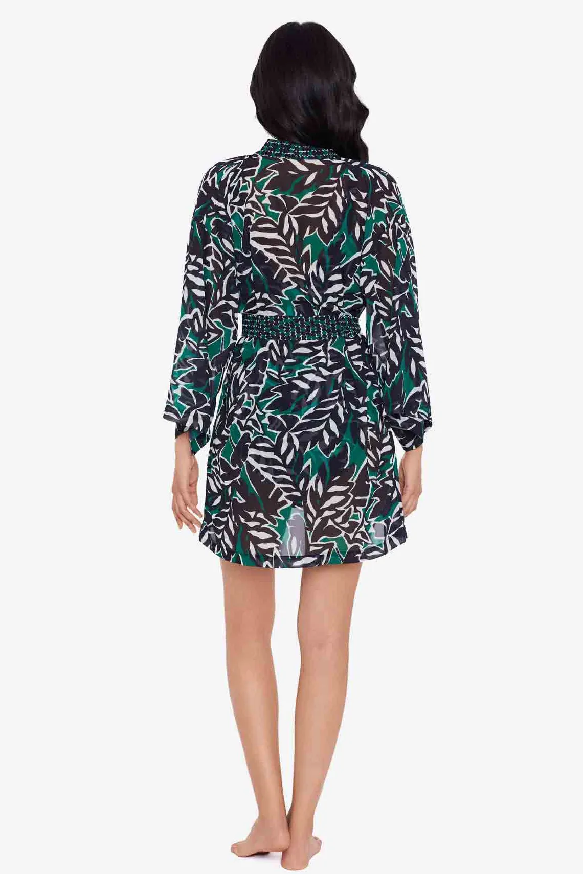Vrouwen Miraclesuit Cover-Ups|Palma Verde Kimono Zwembedekking