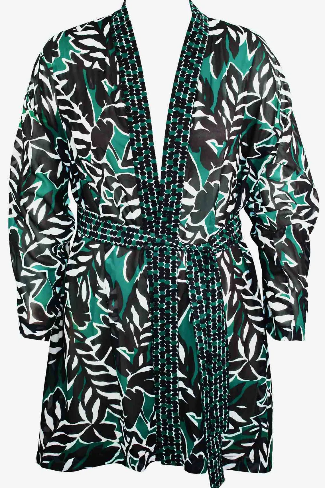 Vrouwen Miraclesuit Cover-Ups|Palma Verde Kimono Zwembedekking