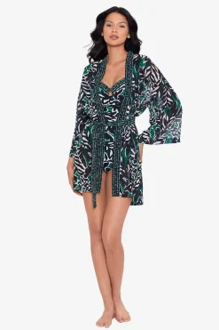 Vrouwen Miraclesuit Cover-Ups|Palma Verde Kimono Zwembedekking