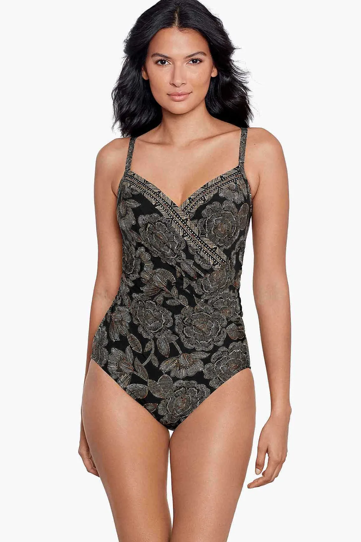 Vrouwen Miraclesuit Een Stuk|Petal Pusher Gali Zwempak Uit Een Stuk