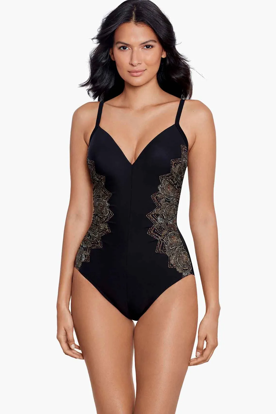 Vrouwen Miraclesuit Een Stuk|Petal Pusher Temptation Zwempak Uit Een Stuk