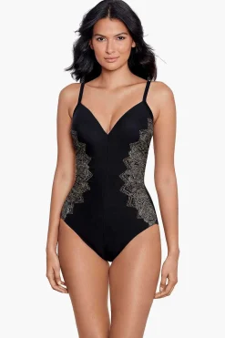 Vrouwen Miraclesuit Een Stuk|Petal Pusher Temptation Zwempak Uit Een Stuk