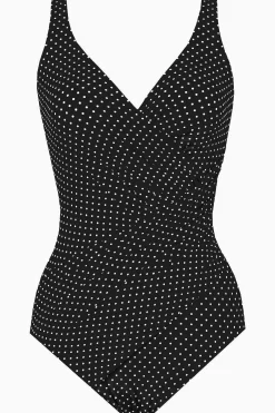 Vrouwen Miraclesuit Een Stuk|Pin Point Oceanus Eendelig Badpak Dd-Cup