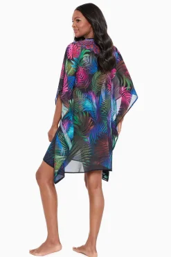 Vrouwen Miraclesuit Cover-Ups|Pixel Palmas Kaftan Zwemkleding