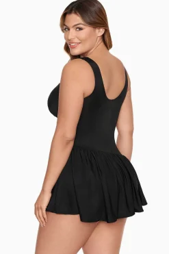 Vrouwen Miraclesuit Zwemjurk|Plus Maat Aurora Zwemjurk