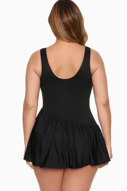 Vrouwen Miraclesuit Een Stuk|Plus Maat Aurora Zwemjurk