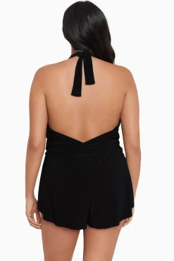 Vrouwen Miraclesuit Zwemjurk|Plus Size Bianca Eendelig Romperbadpak