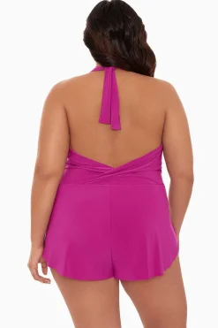 Vrouwen Miraclesuit Rompertje|Plus Size Bianca Eendelig Romperbadpak