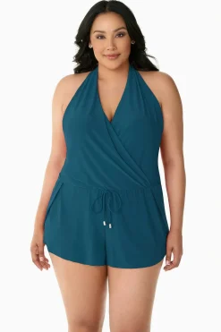 Vrouwen Miraclesuit Rompertje|Plus Size Bianca Eendelig Romperbadpak