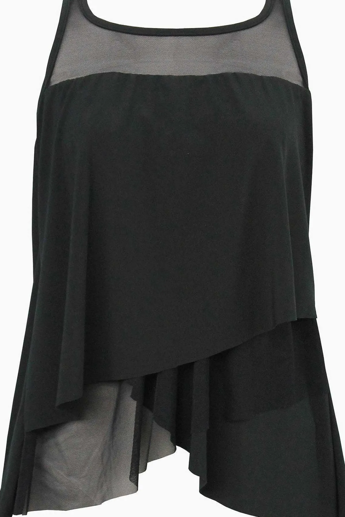 Vrouwen Miraclesuit Tankini-Topjes|Plus Size Illusionisten Mirage Tankinitop Met Beugel