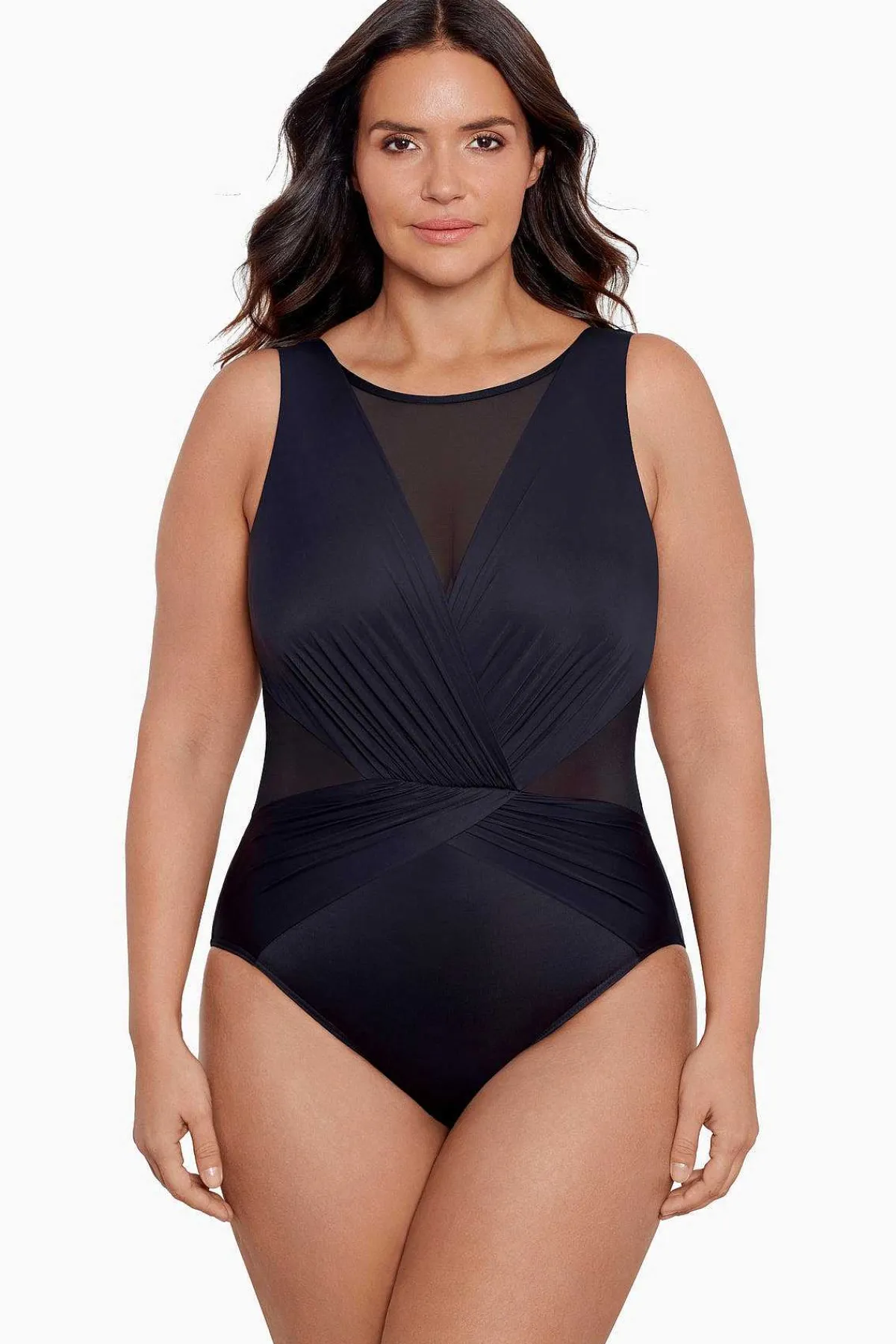 Vrouwen Miraclesuit Een Stuk|Plus Size Illusionisten Palma Badpak Uit Een Stuk