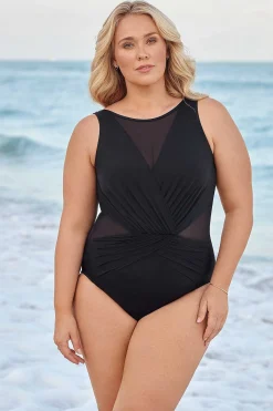 Vrouwen Miraclesuit Een Stuk|Plus Size Illusionisten Palma Badpak Uit Een Stuk