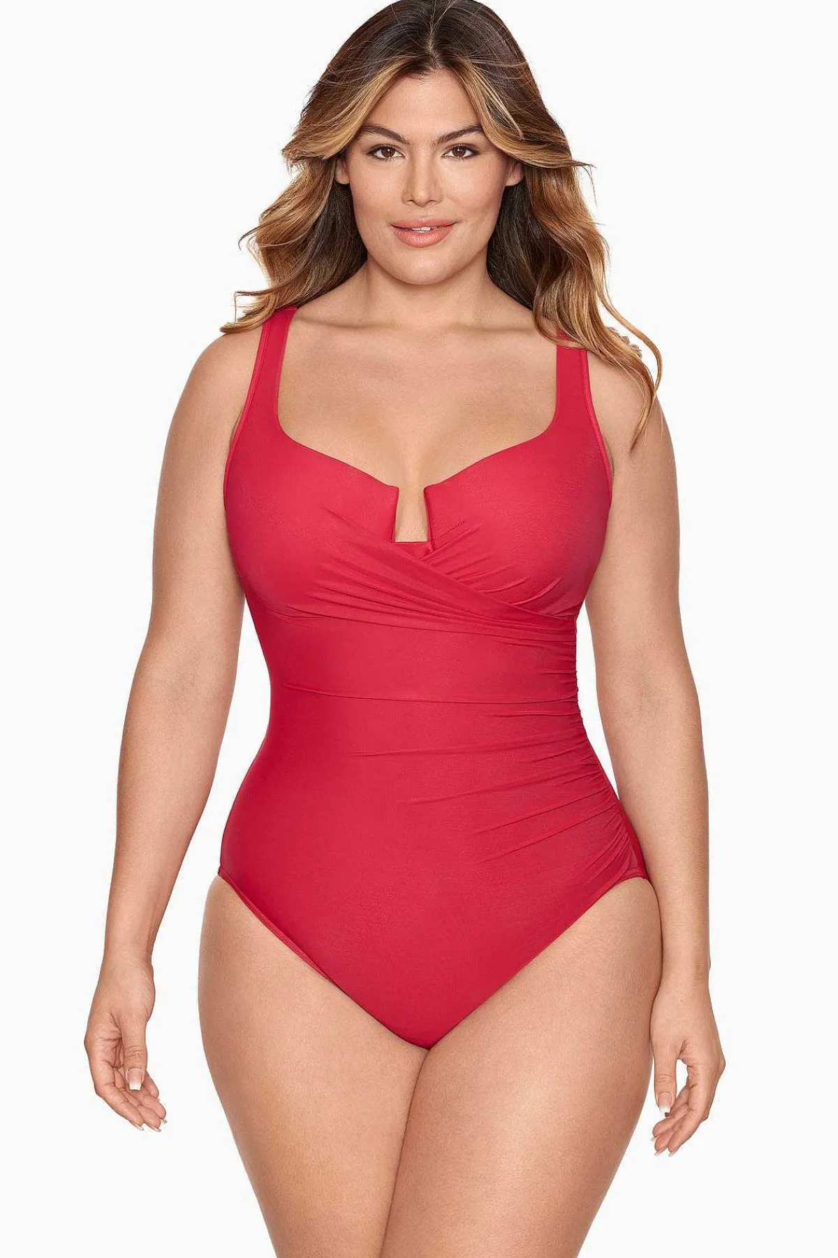 Vrouwen Miraclesuit Een Stuk|Plus Size Must Haves Escape-Badpak Uit Een Stuk