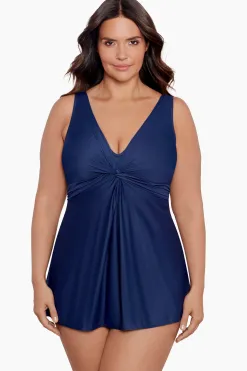 Vrouwen Miraclesuit Zwemjurk|Plus Size Must Haves Marais Zwemjurk Uit Een Stuk