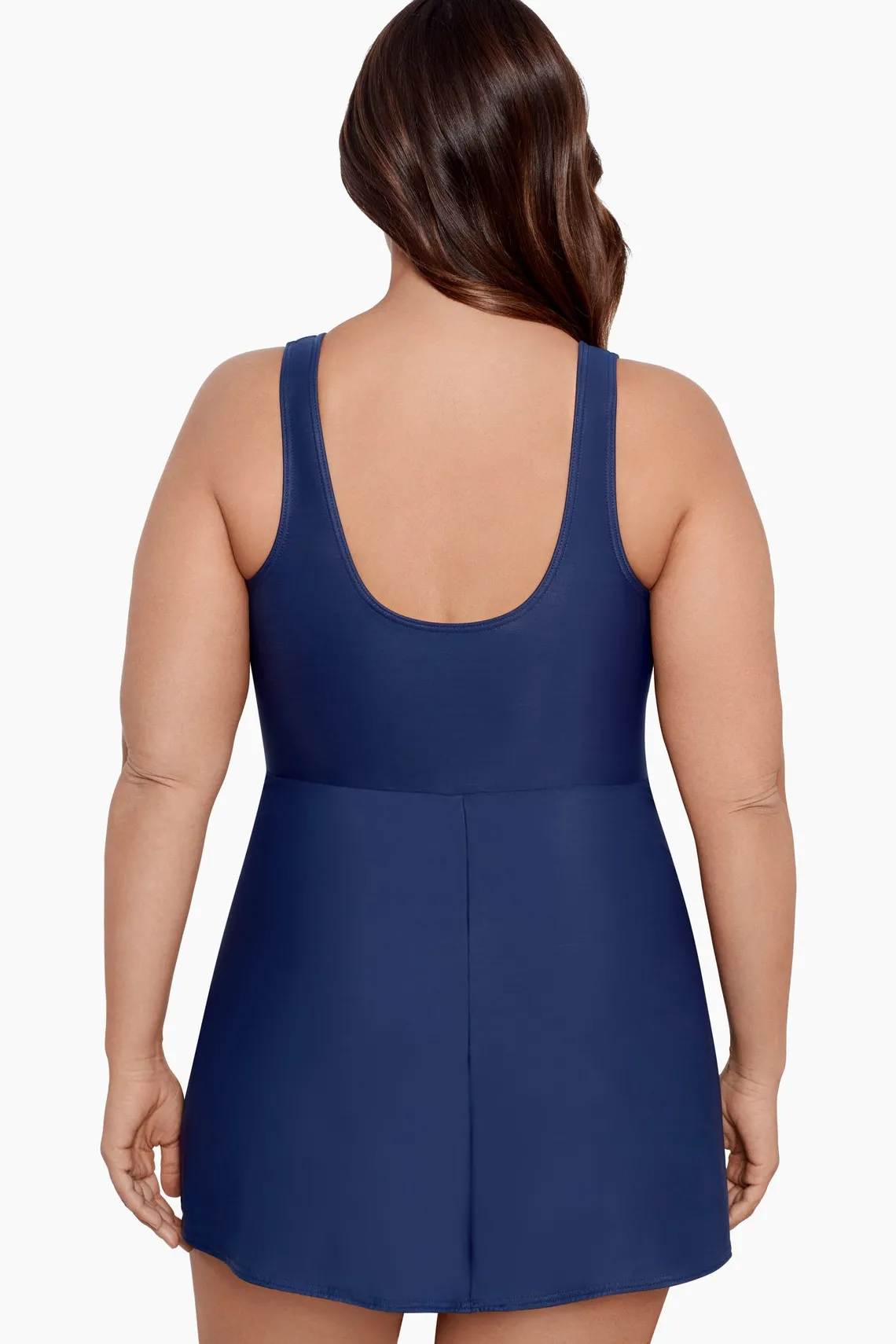 Vrouwen Miraclesuit Zwemjurk|Plus Size Must Haves Marais Zwemjurk Uit Een Stuk