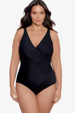 Vrouwen Miraclesuit Een Stuk|Plus Size Musthaves Oceanus Zwempak Uit Een Stuk