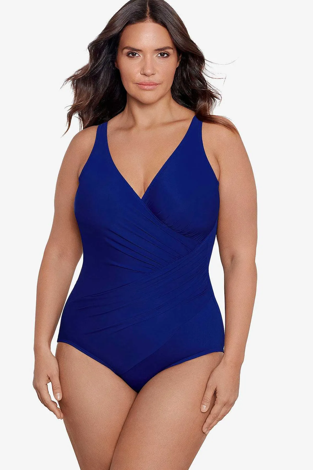 Vrouwen Miraclesuit Een Stuk|Plus Size Musthaves Oceanus Zwempak Uit Een Stuk