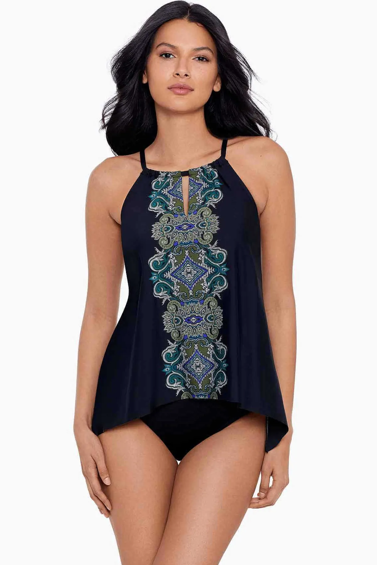Vrouwen Miraclesuit Tankini-Topjes|Precioso Tankinitop Met Kijkgaatje
