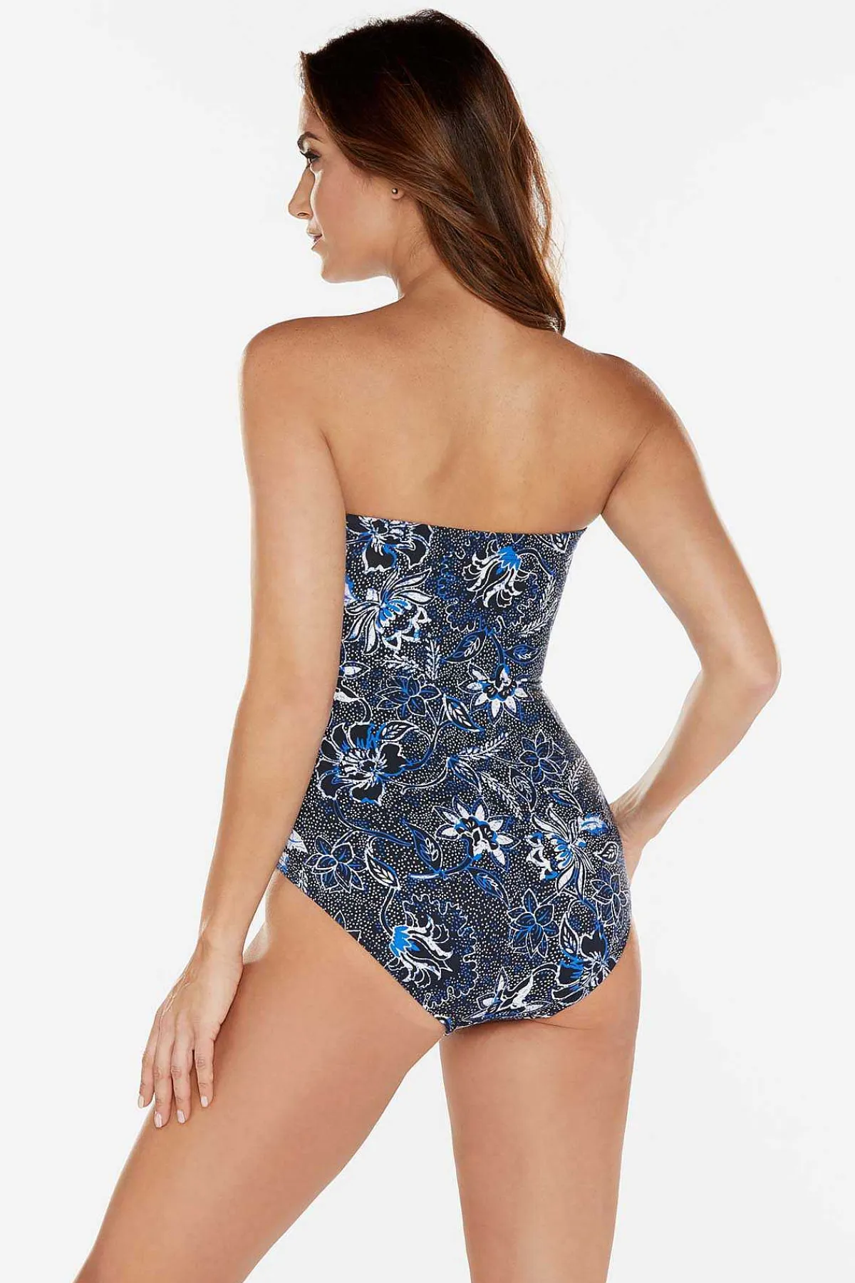 Vrouwen Miraclesuit Een Stuk|Provenace D'Ur Avanti Bandeau-Badpak Met Lang Torso Uit Een Stuk