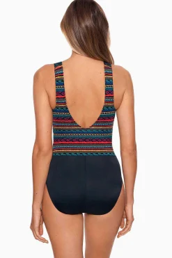 Vrouwen Miraclesuit Een Stuk|Raya De Sol Regatta Eendelig Badpak Dd-Cup