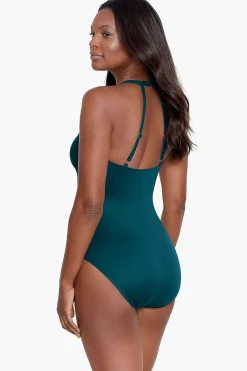 Vrouwen Miraclesuit Een Stuk|Razzle Dazzle Bling Badpak Uit Een Stuk