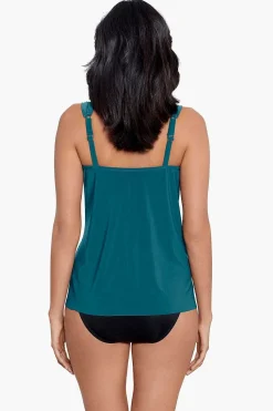Vrouwen Miraclesuit Tankini-Topjes|Razzle Dazzle Tankinitop
