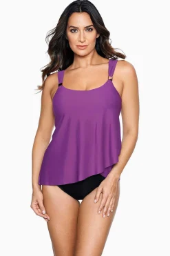Vrouwen Miraclesuit Tankini-Topjes|Razzle Dazzle Tankinitop