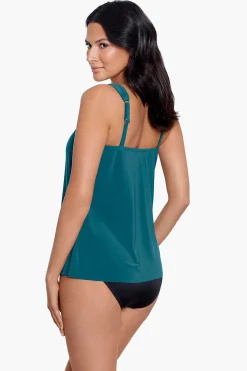 Vrouwen Miraclesuit Tankini-Topjes|Razzle Dazzle Tankinitop