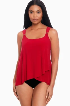 Vrouwen Miraclesuit Tankini-Topjes|Razzle Dazzle Tankinitop